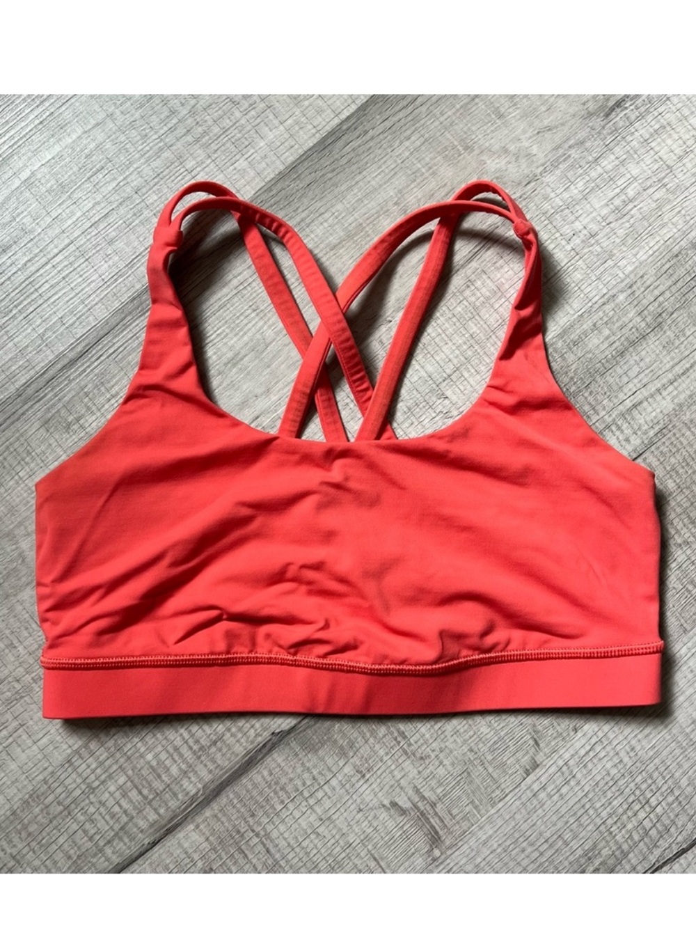 Lululemon coral Energy Bra